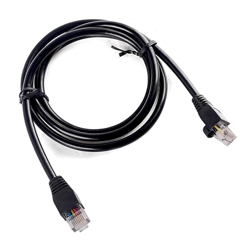 usangreen RJ45 RS485 Kabel für BMS-Kommunikation, Anschluss für Seplos-Batterie auf Voltronic-Wechselrichter, Stecker auf Stecker, Kabel (rundes Kabel, 100 cm) von usangreen