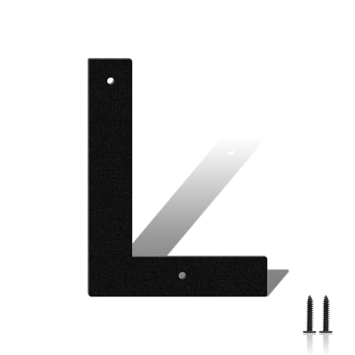 Höhe 10cm Hausnummer,wetterfest pulverbeschichtete Türnummer,Hausnummernschild aus massivem Stahl,schwarz lackierte Hausnummer für Ladenbeschilderung,Briefkasten,Garten,Hotel(L) von useNumber