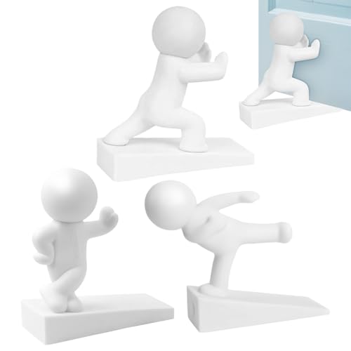 3 Stück Niedlicher Türstopper, Dekorativ Und Robust, Gut Gestalteter Buddy-Türstopper, Dekorativer Türstoppers Für Kumpel, Unterer Frontkeil Für Mehrere Türen Geeignet, Um Ihre Tür Offen Zu Ha von usefulbeauty