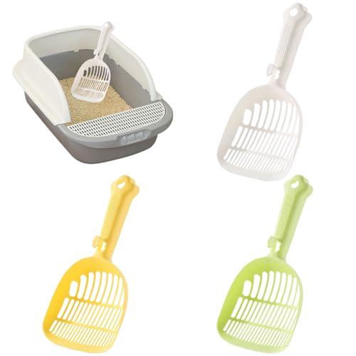 3 Stück Streuschaufel - Katzenstreuschaufel - Katzenstreu Scooper - Kotschaufel - Katzenstraubstablettschugel - Für Haustier Katzen Kätzchen Hunde 3 Stück Streuschaufel - Katzenstreuschaufel - Katzenstreu Scooper - Kotschaufel - Katzenstraubstablettschugel - Für Haustier Katzen Kätzchen Hunde von usefulbeauty