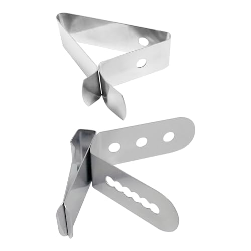 Grill- und Fleischzange, 2 Stück, Clips für Grillthermometer, Temperaturfühler, Thermometer, Zange zur Messung der Umgebungstemperatur von usefulbeauty
