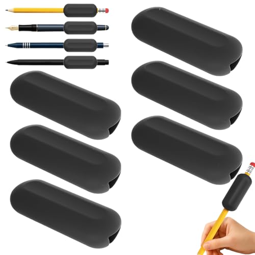 usefulbeauty 6 Stück Silikon Grips Stiftehalter - Bleistiftgriffe - Stifthaltung Hilfe Kinder Stift Griffe - Schreiben Haltungskorrektur Werkzeug | Für Rechts- Und Linkshänder von usefulbeauty