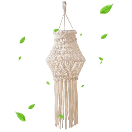 usefulbeauty Boho Lampenschirm - Boho Lampenschirm - Handgewebter Lampenschirm Boho | Bauernhaus Kunst Kronleuchter Gewebte Lichtabdeckung Boho für Zuhause Kinderzimmer Café für Schlafzimmer usefulbeauty Boho Lampenschirm - Boho Lampenschirm - Handgewebter Lampenschirm Boho | Bauernhaus Kunst Kronleuchter Gewebte Lichtabdeckung Boho für Zuhause Kinderzimmer Café für Schlafzimmer von usefulbeauty