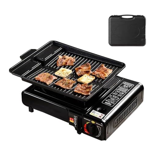 usefulbeauty Camping Kocher - Trekkingkocher | Automatische Zündung Präzise Hitzecontrolle Outdoor Kocher für Roadtrip Angeln Wanderung von usefulbeauty