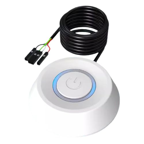 usefulbeauty Desktop-Computer-Taste, externe PC-Taste, Reset-Taste, mit 1,8 m langen Kabeln | Computergehäuse Motherboard-Taste, Tastenverlängerung usefulbeauty Desktop-Computer-Taste, externe PC-Taste, Reset-Taste, mit 1,8 m langen Kabeln | Computergehäuse Motherboard-Taste, Tastenverlängerung von usefulbeauty