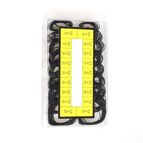 usefulbeauty Ersatz von -Uhrendichtungen, Gummiring für Uhren | wasserdichte runde Dichtungen 16 – 30 mm, Reparaturwerkzeug für wasserdichte Dichtung, Dichtungsscheiben aus von usefulbeauty