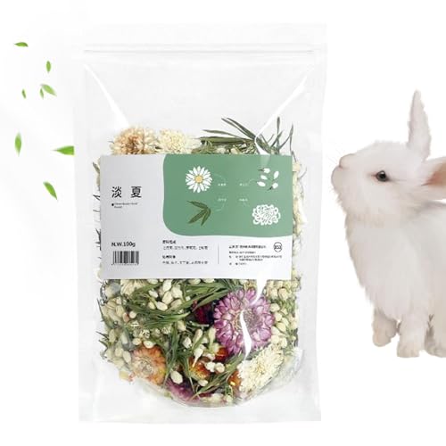 usefulbeauty Geruchskontrolle von Hamsterstreu und Kaninchen, Dekoration für den Lebensraum von Blumen für kleine Haustiere, kreatives Trockenblumenbett für kleine Tiere von usefulbeauty
