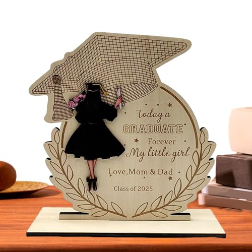 usefulbeauty Graduationsdekorationen 2025 Holzschild, vertikales Schild aus Holz, dekorativ, motivierende Dekoration für Haus, Foto-Zubehör, Partyzubehör für Feiern usefulbeauty Graduationsdekorationen 2025 Holzschild, vertikales Schild aus Holz, dekorativ, motivierende Dekoration für Haus, Foto-Zubehör, Partyzubehör für Feiern von usefulbeauty