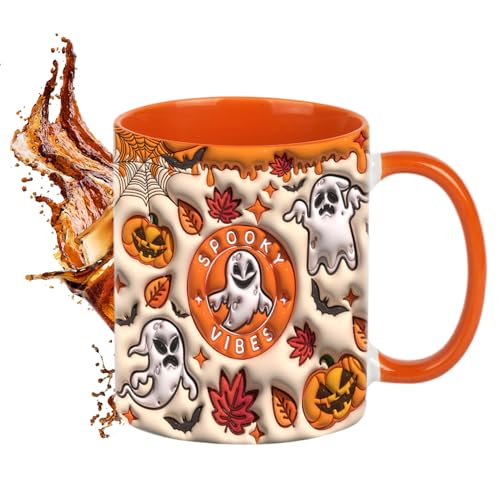 usefulbeauty Halloween Kaffeetassen | 0,35 Liter Skurrile Kaffeetasse | Ästhetischer Becher Für Geburtstag Zuhause Frauen Männer Küche Party Kollegen Liebende Deko Herbst usefulbeauty Halloween Kaffeetassen | 0,35 Liter Skurrile Kaffeetasse | Ästhetischer Becher Für Geburtstag Zuhause Frauen Männer Küche Party Kollegen Liebende Deko Herbst von usefulbeauty
