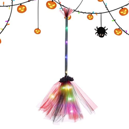 usefulbeauty Hexenbesen - LED Licht Hexenbesen Dekoration Für Feiertage - Foto Requisiten Cosplay Zubehör Für Kinder Rollenspiel Innen Außen usefulbeauty Hexenbesen - LED Licht Hexenbesen Dekoration Für Feiertage - Foto Requisiten Cosplay Zubehör Für Kinder Rollenspiel Innen Außen von usefulbeauty