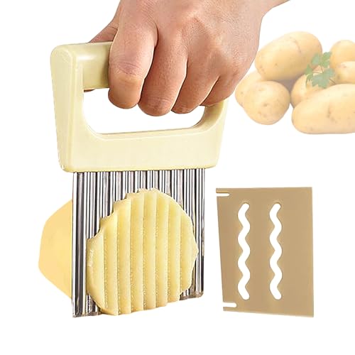 usefulbeauty Kartoffelschneider Edelstahl | Kartoffelchips Schneider - Küchenhelfer Wellenform Für Pommes Zwiebeln Obst Lebensmittel usefulbeauty Kartoffelschneider Edelstahl | Kartoffelchips Schneider - Küchenhelfer Wellenform Für Pommes Zwiebeln Obst Lebensmittel von usefulbeauty