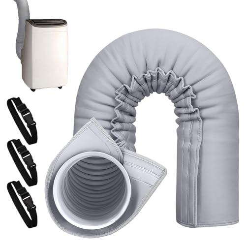 usefulbeauty Klimaschlauch Dämmung Manschette, Zubehör Für Mobile Klimageräte, Flexible Isolierte Rohrschutz Hülse Passend Für 15 Cm Und 12,7 Cm Durchmesser von usefulbeauty