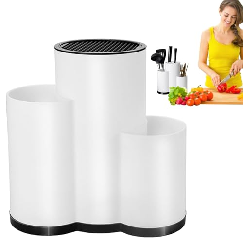 usefulbeauty Küchenhelfer Organizer, Besteckhalter, Utensilienblock Küchenstäbchenhalter | Platzsparender Besteckstäbchenhalter, Utensilien-Organizer mit 3 Fächern usefulbeauty Küchenhelfer Organizer, Besteckhalter, Utensilienblock Küchenstäbchenhalter | Platzsparender Besteckstäbchenhalter, Utensilien-Organizer mit 3 Fächern von usefulbeauty