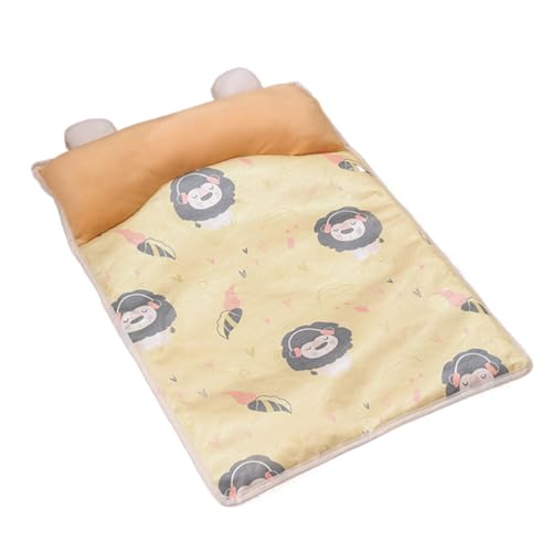 usefulbeauty Kühlmatte für Hunde – frische Matratze für Haustiere | Eismatte mit Kissen für Kiste, Käfig, Zwinger, Sofa, Auto, warmes Wetter, Schlafzimmer, nach dem Training im Innenbereich von usefulbeauty