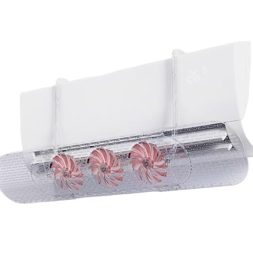 usefulbeauty Luftabweiser für Klimaanlage, einziehbare Luftführung für Klimaanlage | Windschutz für Dreifach-Lüftungssystem für Haus Wohnung Wohnheim usefulbeauty Luftabweiser für Klimaanlage, einziehbare Luftführung für Klimaanlage | Windschutz für Dreifach-Lüftungssystem für Haus Wohnung Wohnheim von usefulbeauty