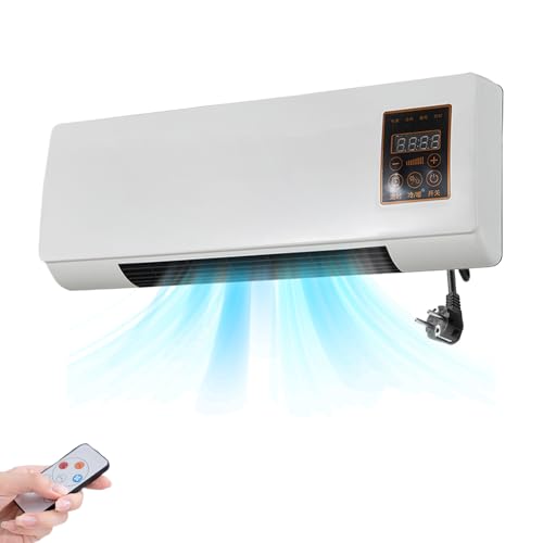 usefulbeauty Raumklimagerät Ventilator Mobil, Raumklimagerät Ventilator Wandmontage, Kompaktes Gerät Mit Heizfunktion Und Leiser Betrieb Für Wohnung Schlafzimmer Keller von usefulbeauty