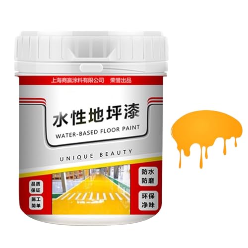usefulbeauty Rutschfeste Betonbodenfarbe, Golden Silk Bodenfarbe auf Wasserbasis, rutschfeste Bodenfarbe schnelltrocknend | Bodenfarbe für Betonböden, Beschichtung: usefulbeauty Rutschfeste Betonbodenfarbe, Golden Silk Bodenfarbe auf Wasserbasis, rutschfeste Bodenfarbe schnelltrocknend | Bodenfarbe für Betonböden, Beschichtung: von usefulbeauty