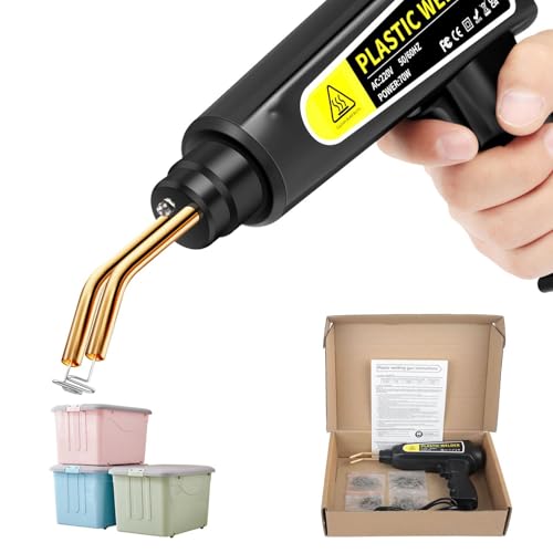 usefulbeauty Schweißset zur Reparatur von Stoßfängern, Autoschweißset | Schweißwerkzeug für Stoßstangen SUV | 200 Heftklammern, Schweißzubehör für Wohnmobil, Auto von usefulbeauty