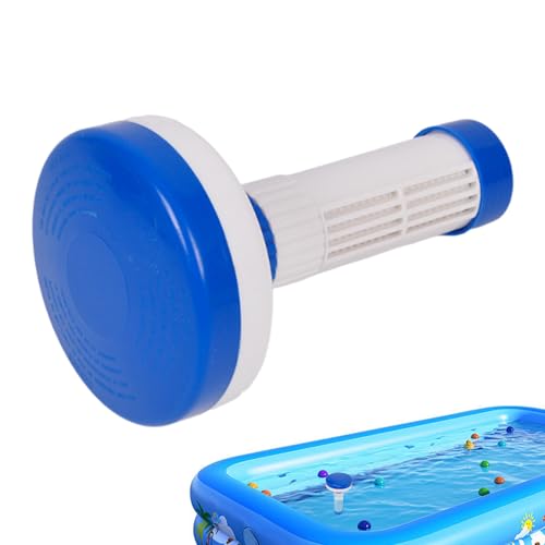 usefulbeauty Schwimmender Tabletten Spender | Einstellbarer Tablettenhalter Mit Langzeitwirkung,Großvolumiger Automatischer Langzeitverteiler Mit Verstellbarer Abgabe Für Wasserpflege Und Poolwartung von usefulbeauty
