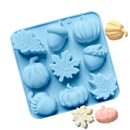 usefulbeauty Silikon Backformen mit Figuren | 9-Fach Herbst Kürbis Silikon Kuchenformen - Herbst Deko Werkzeuge Für Thanksgiving Seife Schokoladenkuchen Kerzen Handwerk Home Decor usefulbeauty Silikon Backformen mit Figuren | 9-Fach Herbst Kürbis Silikon Kuchenformen - Herbst Deko Werkzeuge Für Thanksgiving Seife Schokoladenkuchen Kerzen Handwerk Home Decor von usefulbeauty