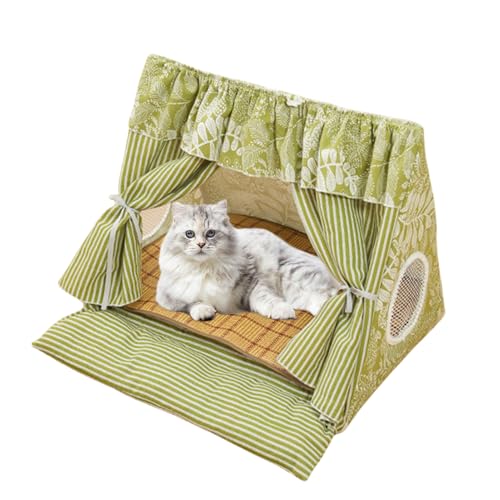 usefulbeauty Tipi für Hunde – Höhle für Katzen, bequemes Nest mit Kühlmatte, abnehmbar, für kleine Haustiere, Kätzchen, Welpen, Wohnzimmer, Schlafzimmer, Wohnung, Haus, Spielplatz usefulbeauty Tipi für Hunde – Höhle für Katzen, bequemes Nest mit Kühlmatte, abnehmbar, für kleine Haustiere, Kätzchen, Welpen, Wohnzimmer, Schlafzimmer, Wohnung, Haus, Spielplatz von usefulbeauty