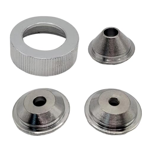 usefulbeauty Trichteröffnungsaufsätze, Textur-Sprühdüsen – Set mit Düsenlöchern für Sprühtrichter, -Textur, Teile von usefulbeauty