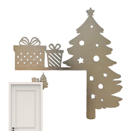 usefulbeauty Tür-Eckdekoration, Türrahmen-Dekoration | Dekoration für Weihnachtsbaum, in Sternform, robuste Dekoration für Türrahmen, lustiges Schild von usefulbeauty
