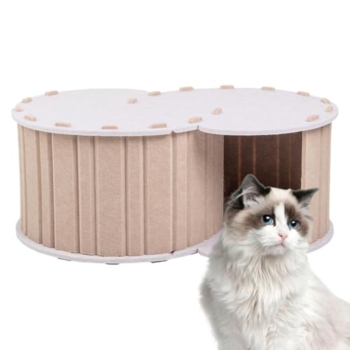 usefulbeauty Tunnel aus Donut für Katzen, großer Tunnel aus Filz, Ruhebett für Katzen, abnehmbar, Auslauf zum Schlafen, Training, Kätzchen, kleine Rassen, Kaninchen, Nickerchen, Geburtstag, Haus usefulbeauty Tunnel aus Donut für Katzen, großer Tunnel aus Filz, Ruhebett für Katzen, abnehmbar, Auslauf zum Schlafen, Training, Kätzchen, kleine Rassen, Kaninchen, Nickerchen, Geburtstag, Haus von usefulbeauty