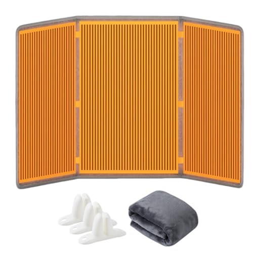 usefulbeauty Untertischheizung - Leiser Fußheizer,Elektrischer Fußwärmer Mit Einstellbarer Temperatur Und Automatischer Abschaltung Für Zuhause Keller Wohnung Schlafzimmer Garage Und Studio von usefulbeauty