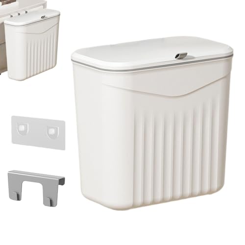 usefulbeauty Wandmontierter Abfalleimer,Wandmontierter Mülleimer Mit Deckel | Ordnungssystem Für Wohnung Home Office Unter Schrank Wäscheraum von usefulbeauty