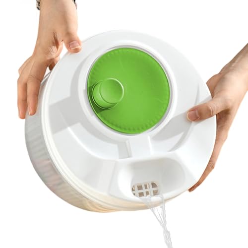 usefulbeauty Waschkorb | Fruchtabtropfer,Doppelschicht Küchensieb Manueller Trockner Für Haushalt Camping Salat Lagerung Nudeln Beeren von usefulbeauty