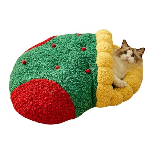 usefulbeauty Weihnachtsbaum für Haustiere, Weihnachtshaus für Katzen, Katzenhöhle, Hundehütte, Weihnachtshund, Winter, Zeltbett für Hunde und Katzen, halbgeschlossenes Versteck für Katzen, Nest usefulbeauty Weihnachtsbaum für Haustiere, Weihnachtshaus für Katzen, Katzenhöhle, Hundehütte, Weihnachtshund, Winter, Zeltbett für Hunde und Katzen, halbgeschlossenes Versteck für Katzen, Nest von usefulbeauty