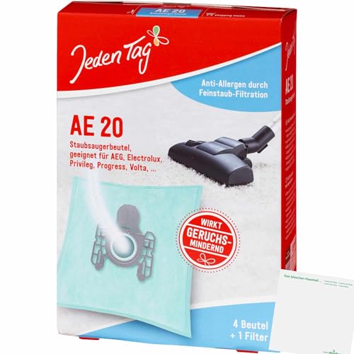 usy Bundle für Jeden Tag Staubsauger-Beutel AE20 (5Stk Packung) Block von usy