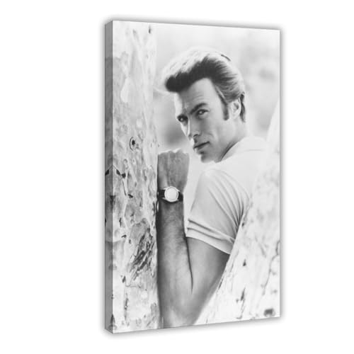 utahcr Clint Eastwood Poster auf Leinwand, Wandkunst, Dekordruck, Bild Gemälde für Wohnzimmer, Schlafzimmer, Dekoration, 40 x 60 cm utahcr Clint Eastwood Poster auf Leinwand, Wandkunst, Dekordruck, Bild Gemälde für Wohnzimmer, Schlafzimmer, Dekoration, 40 x 60 cm von utahcr
