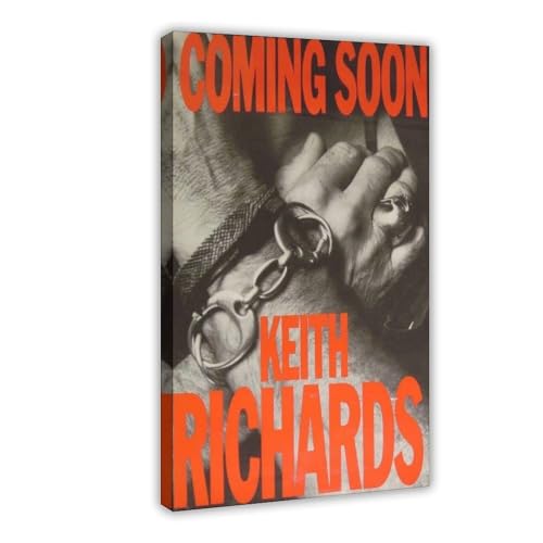 utahcr Keith Richards Leinwand-Poster, Wandkunst, Dekordruck, Bild Gemälde für Wohnzimmer, Schlafzimmer, Dekoration, 50 x 75 cm utahcr Keith Richards Leinwand-Poster, Wandkunst, Dekordruck, Bild Gemälde für Wohnzimmer, Schlafzimmer, Dekoration, 50 x 75 cm von utahcr