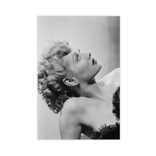 utahcr Lucy Lucille Ball-Poster, Leinwandposter, Wandkunst, Dekordruck, Bild Gemälde für Wohnzimmer, Schlafzimmer, Dekoration, 30 x 45 cm von utahcr