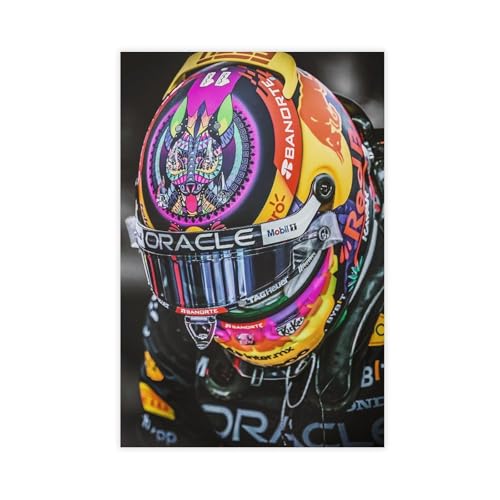 utahcr Sergio Perez "Checo"-Poster auf Leinwand, Wandkunst, Dekordruck, Bild Gemälde für Wohnzimmer, Schlafzimmer, Dekoration, 60 x 90 cm utahcr Sergio Perez "Checo"-Poster auf Leinwand, Wandkunst, Dekordruck, Bild Gemälde für Wohnzimmer, Schlafzimmer, Dekoration, 60 x 90 cm von utahcr