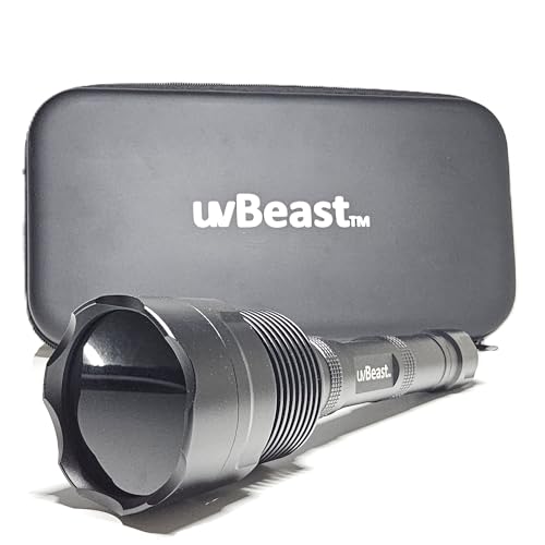 uvBeast V3 Pro Schwarzlicht-UV-Taschenlampe, 365 nm, High Definition Ultraviolett, hohe Leistung und lange Reichweite, professioneller Strahl, ideal für den professionellen/kommerziellen Gebrauch uvBeast V3 Pro Schwarzlicht-UV-Taschenlampe, 365 nm, High Definition Ultraviolett, hohe Leistung und lange Reichweite, professioneller Strahl, ideal für den professionellen/kommerziellen Gebrauch von uvBeast
