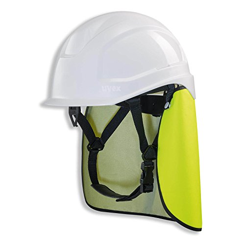 UVEX Schutzhelm pheos S-KR IES - Arbeitsschutz-Helm mit Nackenschutz - Set mit BG Bau Förderung - EN 397, Farbe:weiß von uvex