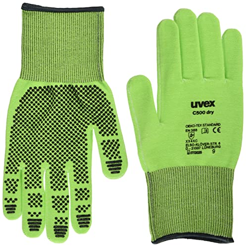 Uvex C500 Dry 6049909 Schnittschutzhandschuh Größe (Handschuhe): 9 EN 388 1 Paar von uvex