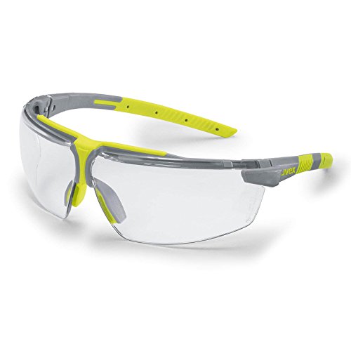 Uvex Schutzbrille i-3 add +1.0 Dioptrien, Augenschutz, Sicherheitsbrille, Arbeitsschutzbrille mit klarer Scheibe von Uvex