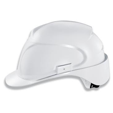 Uvex Schutzhelm airwing C-WR mit Lüftung hinten, Material: Polyethylen, Farbe: weiss von Uvex