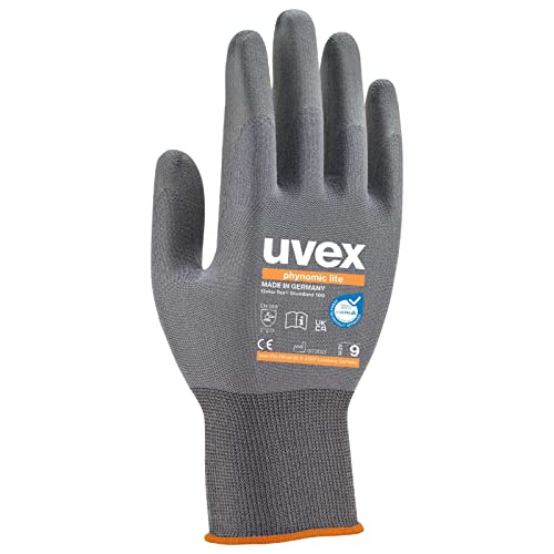 Uvex phynomic lite 6004007 Nylon Arbeitshandschuh Groeße (Handschuhe): 7 EN 388 1 Paar von uvex