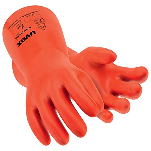 uvex Elektriker-Schutzhandschuh Power Protect V1000 60840, Elektrohandschuh, Naturlatex, Kälteflexibel, Größe:9 von uvex