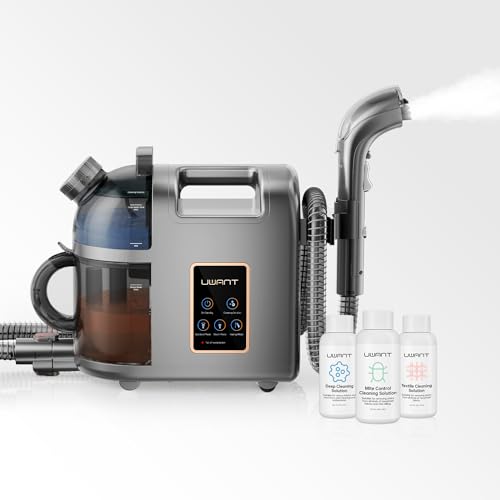 Uwant B200, Polsterreiniger Gerät, 1900W, Dampfreinigungsfunktion | Für Teppiche, Sofas, Vorhänge, Kleidung | 74DB, 12000Pa Uwant B200, Polsterreiniger Gerät, 1900W, Dampfreinigungsfunktion | Für Teppiche, Sofas, Vorhänge, Kleidung | 74DB, 12000Pa von uwant