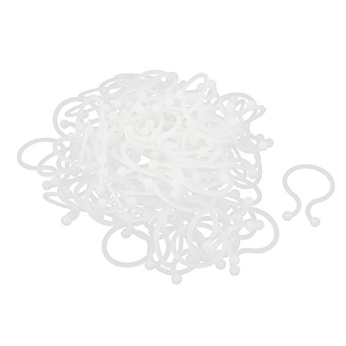 U-Form spart Platz Twist Lock Kabel Draht Kabelbinder 22mm Durchmesser 100Stück beige de von uxcell
