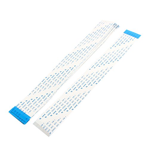 sourcing map 24 Pin Flachbandkabel AWM 20624 80C 60V VW-1 Flexibles Flachkabel 1.0mm Pitch FPC FFC Kabel für LCD TV Car Audio Laptop (20mm Länge, 10Stk) von uxcell