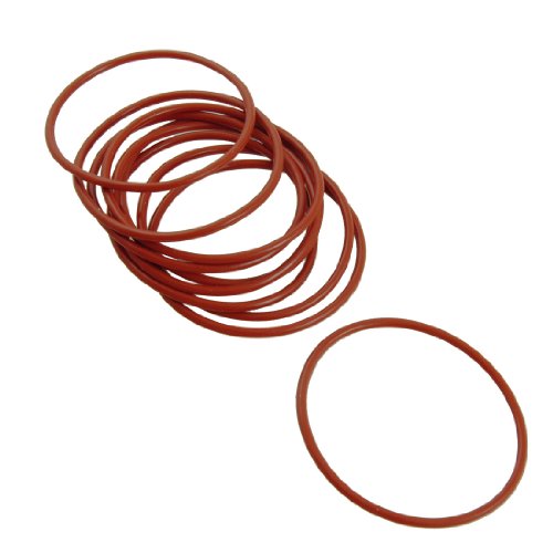 sourcing map 10 Pcs 55mm OD 2.5mm TDicke rot Gummi Öldichtung Ring Dichtring O-Ring Dichtung sourcing map 10 Pcs 55mm OD 2.5mm TDicke rot Gummi Öldichtung Ring Dichtring O-Ring Dichtung von uxcell