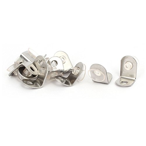 sourcing map 10 Stück 20mmx14mmx15mm Rechter Winkel Saugnapf Unterstützt Halter Glasscheibe de von uxcell