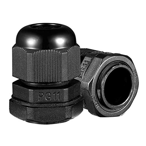 sourcing map 10 Stück PG11 18.6mm IP68 TRS Wasserdicht Kabelverschraubung für 5mm-10mm Kabel de sourcing map 10 Stück PG11 18.6mm IP68 TRS Wasserdicht Kabelverschraubung für 5mm-10mm Kabel de von uxcell